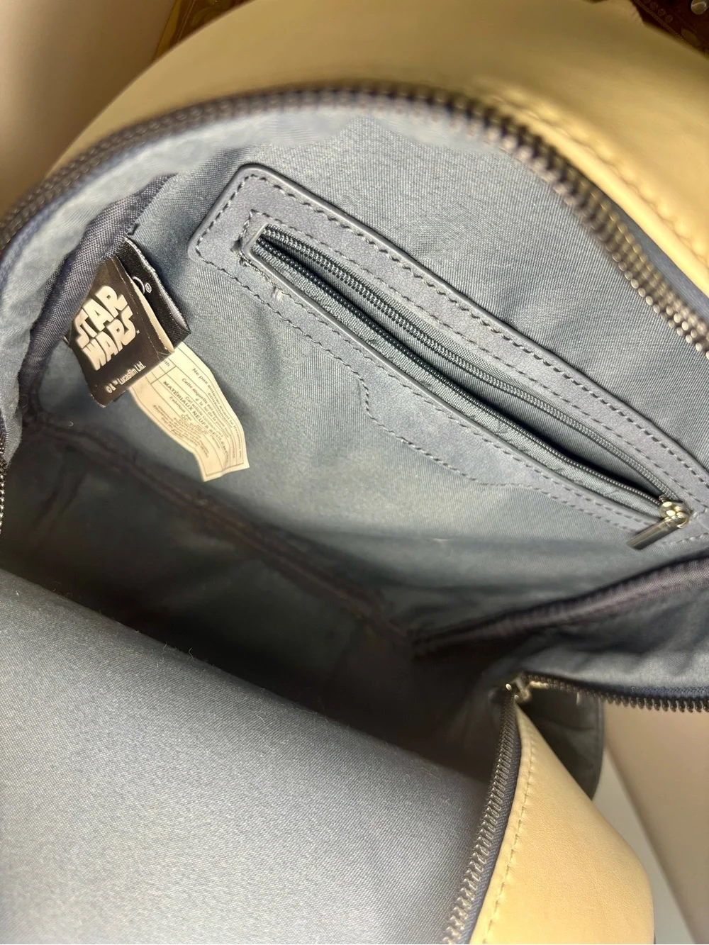 Star Wars Blue & Cream Ahsoka and Grogu Mini Backpack